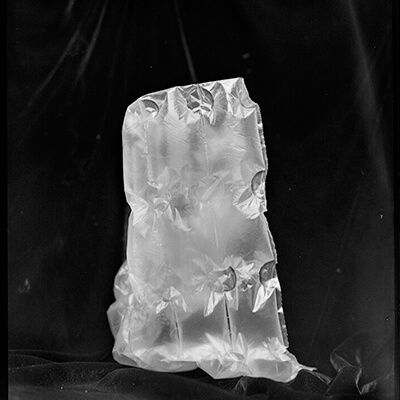 Silver gelatin contact print, 2021